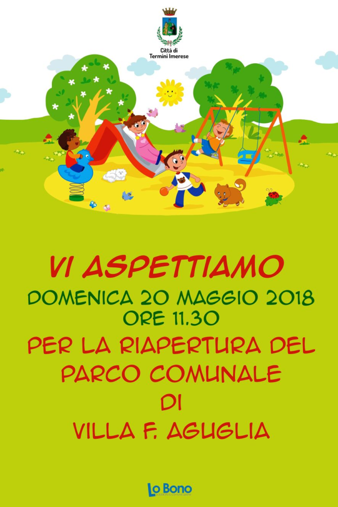 Termini Imerese,torna agli antichi splendori il parco comunale “Villa Aguglia”