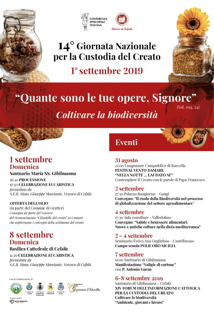 “Coltivare la biodiversità”. Nella Diocesi di Cefalù la XIV Giornata Nazionale per la Custodia del Creato