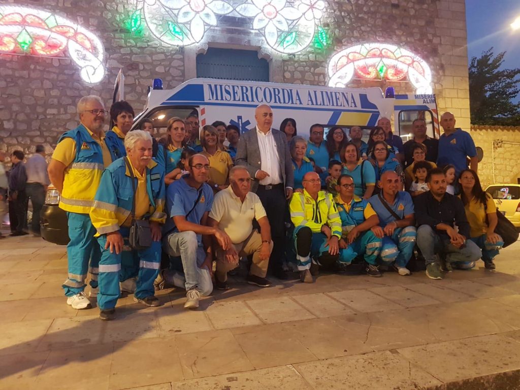 Alimena,donata una ambulanza alla Misericordia