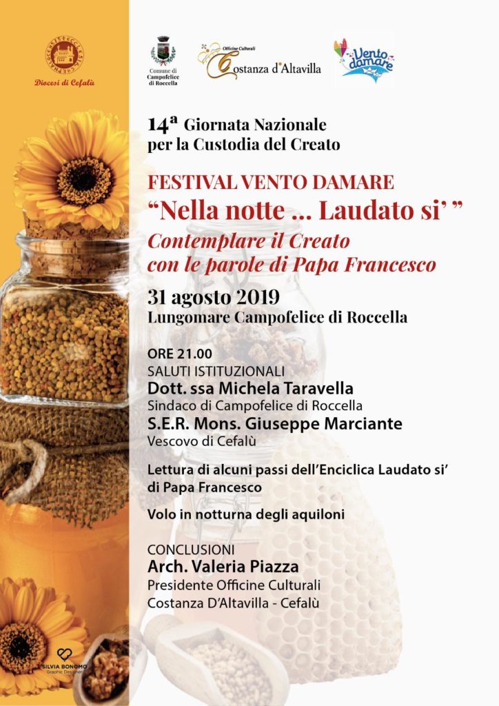Nella notte… Laudato si. Sul lungomare di Campofelice il primo appuntamento della XIV Giornata Nazionale per la Custodia del Creato