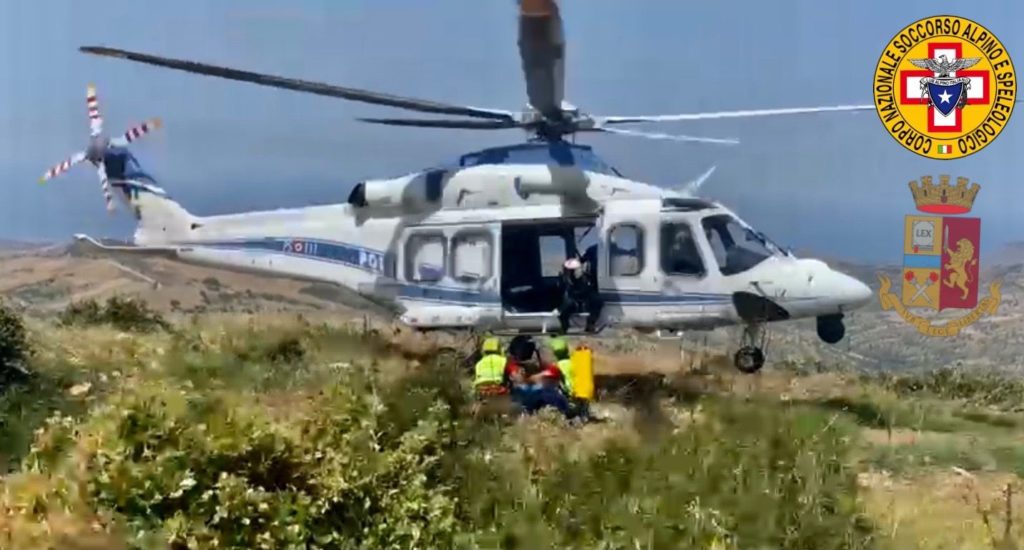 Soccorso Alpino e Polizia, intervento a Collesano