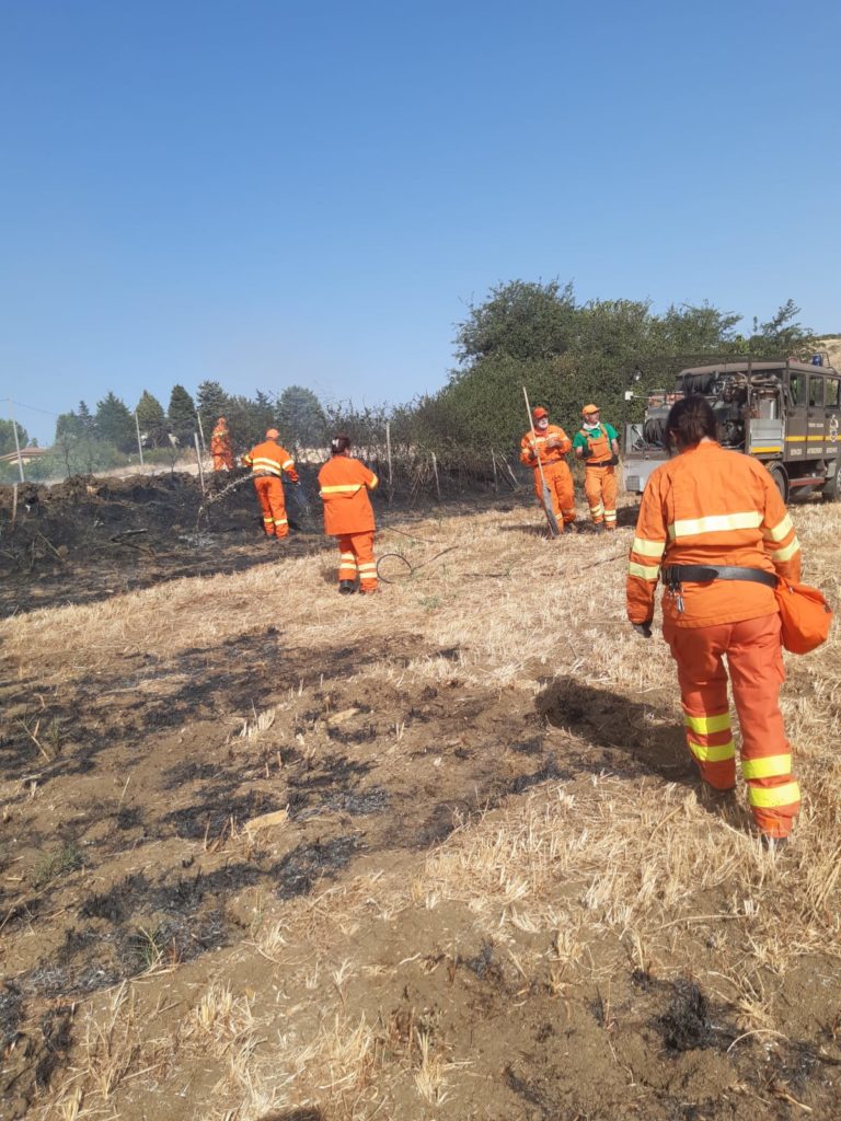 Incendio di Gangi,alcune foto dai luoghi del disastro