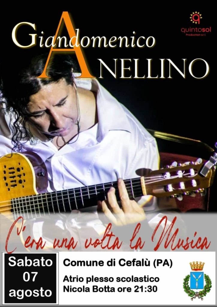 Giandomenico Anellino in concerto: “C ‘era una volta la musica “
