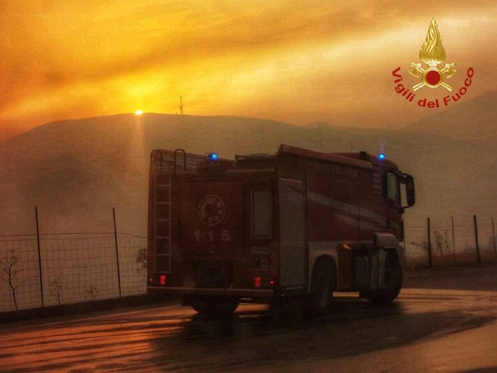 Vigili del Fuoco. 140 interventi effettuati oggi in Sicilia