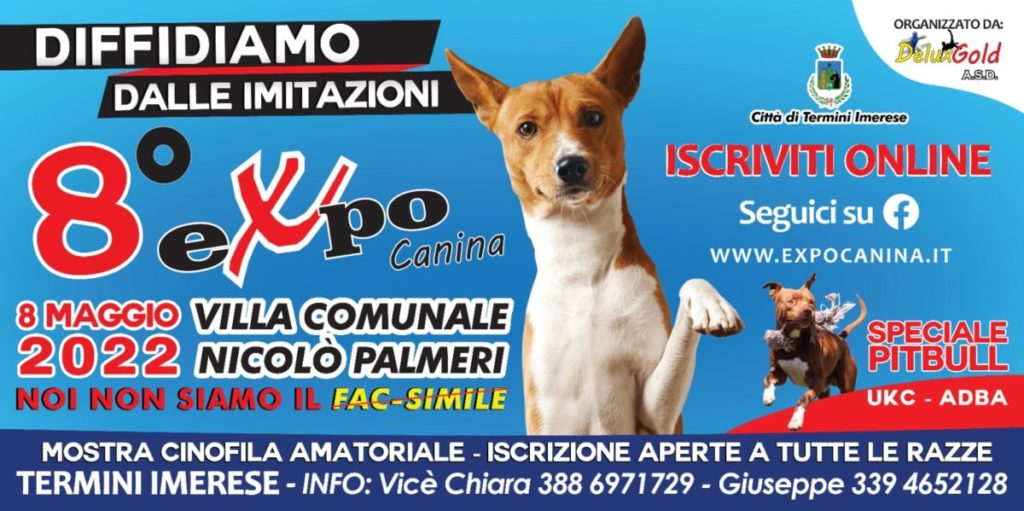 A Termini Imerese torna  l’Expo Canina 2022
