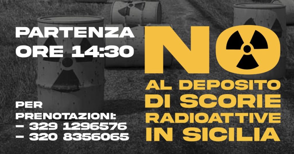 Manifestazione a Palermo contro il deposito di scorie. Partecipazione anche dalle Madonie