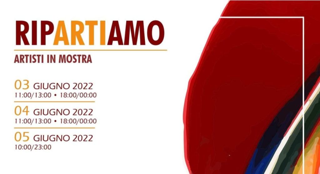 RIPARTIAMO con la  Mostra antologica di Licciardi, Marino e Valvo 