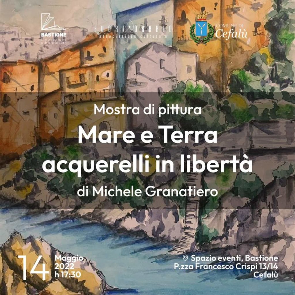 Al Bastione, acquerelli in libertà di Michele Granatiero