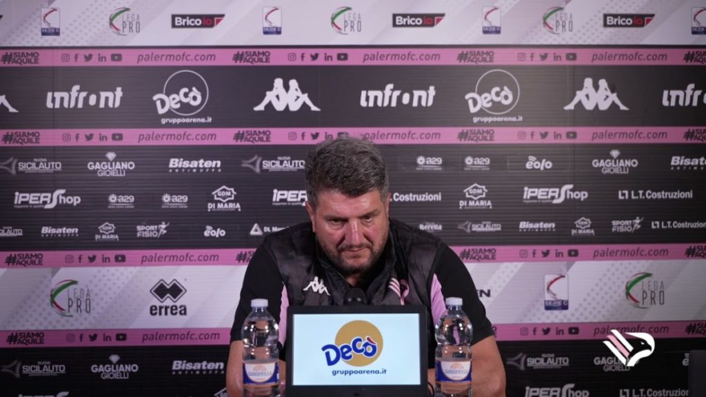 Verso Feralpisalò-Palermo: la conferenza stampa di mister Baldini