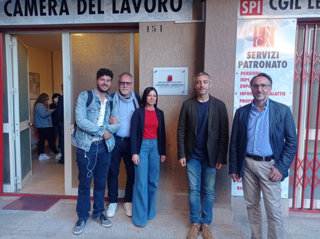 La Camera del Lavoro di Termini  intitolata a Salvatore Carnevale