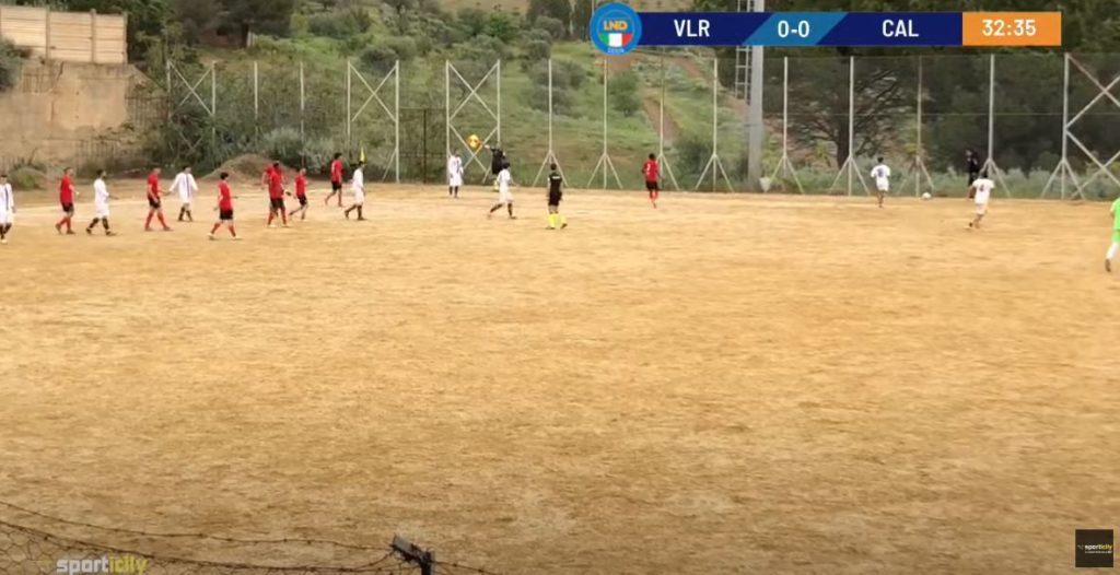 Play off di prima categoria,il Calcarelli pareggia a Villarosa ed è fuori