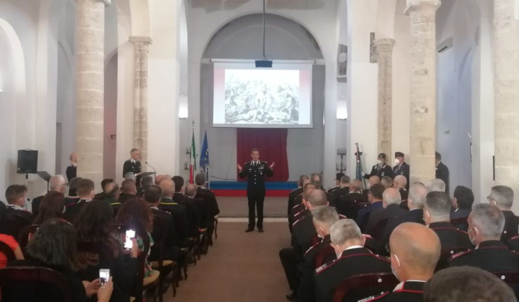 Cerimonia di consegna delle “medaglie mauriziane”