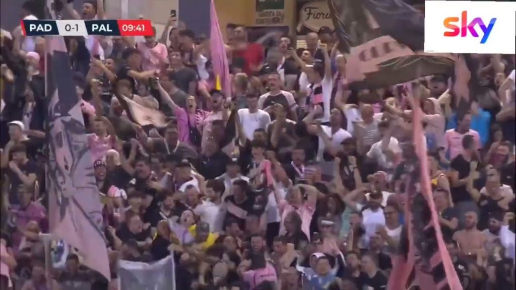 Il Palermo vince (1-0) la prima finale contro il Padova