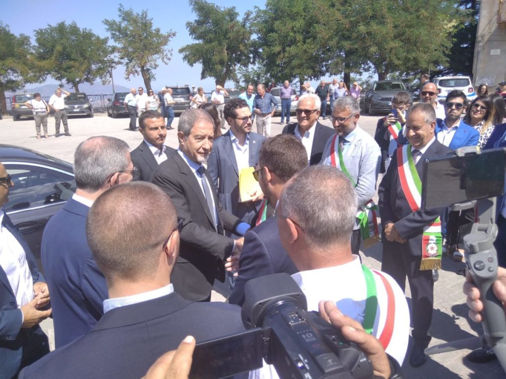 Il presidente Musumeci e l’assessore Falcone cittadini onorari di San Mauro Castelverde