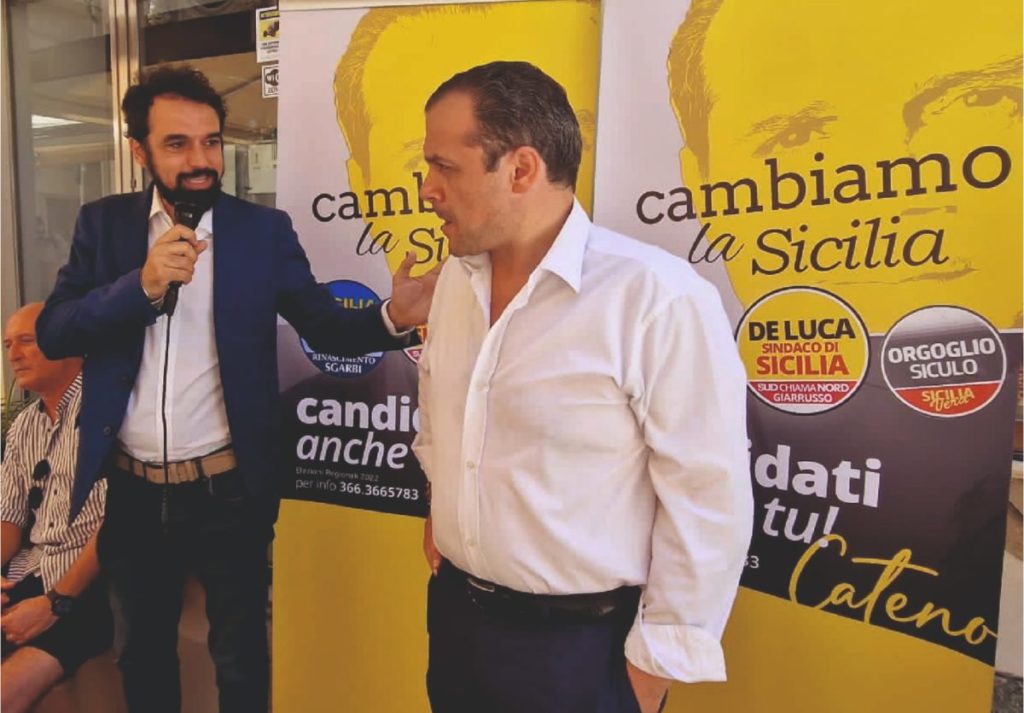 Cateno De Luca farà tappa a Castellana Sicula