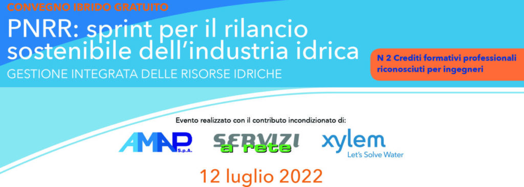 Convegno su fondi PNRR. Amap presenta i progetti