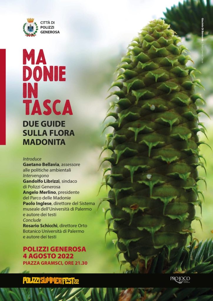 Ente Parco delle Madonie: a Polizzi Generosa si presentano due guide sulla Flora madonita