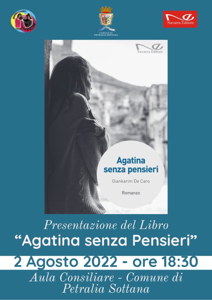 Petralia Sottana,presentazione del Libro “AGATINA SENZA PENSIERI”(con il programma di Agosto)