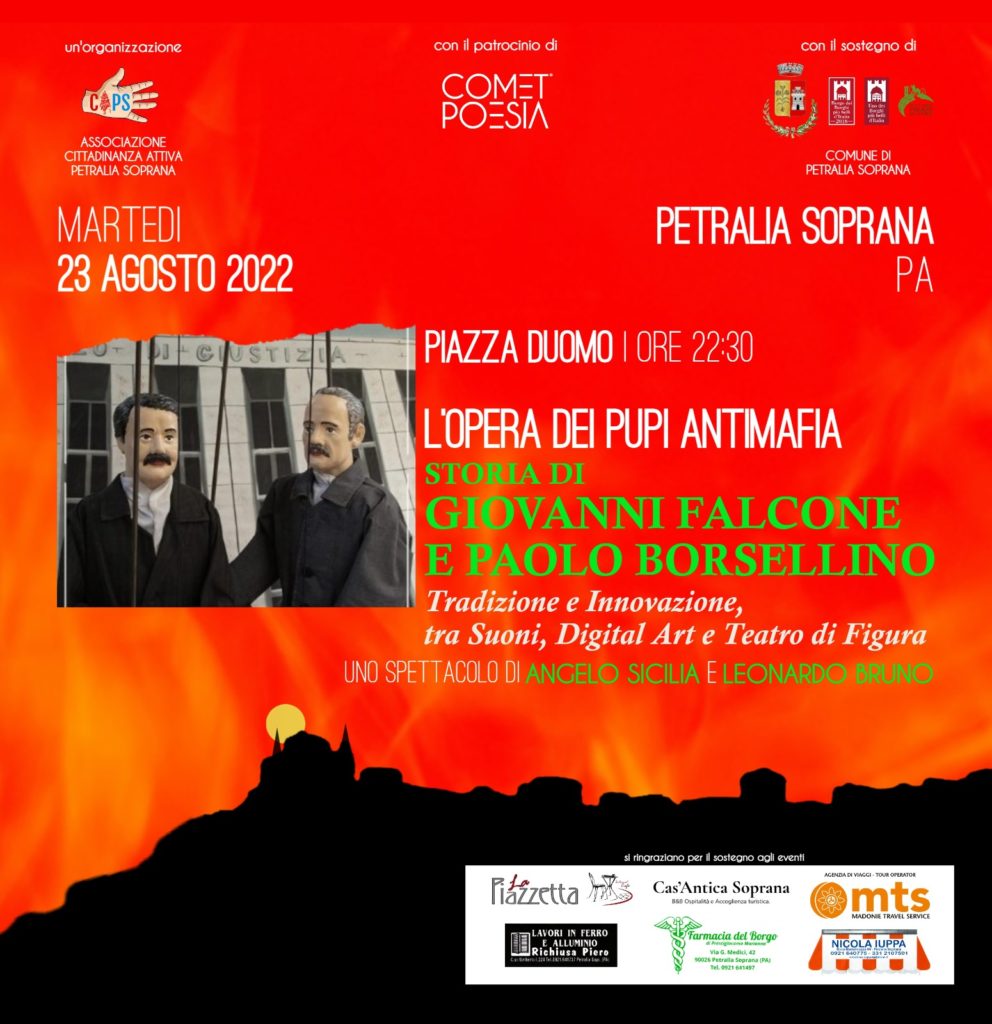 Giornata antimafia a Petralia Soprana nel segno di Peppino e Felicia Impastato, Giovanni Falcone e Paolo Borsellino