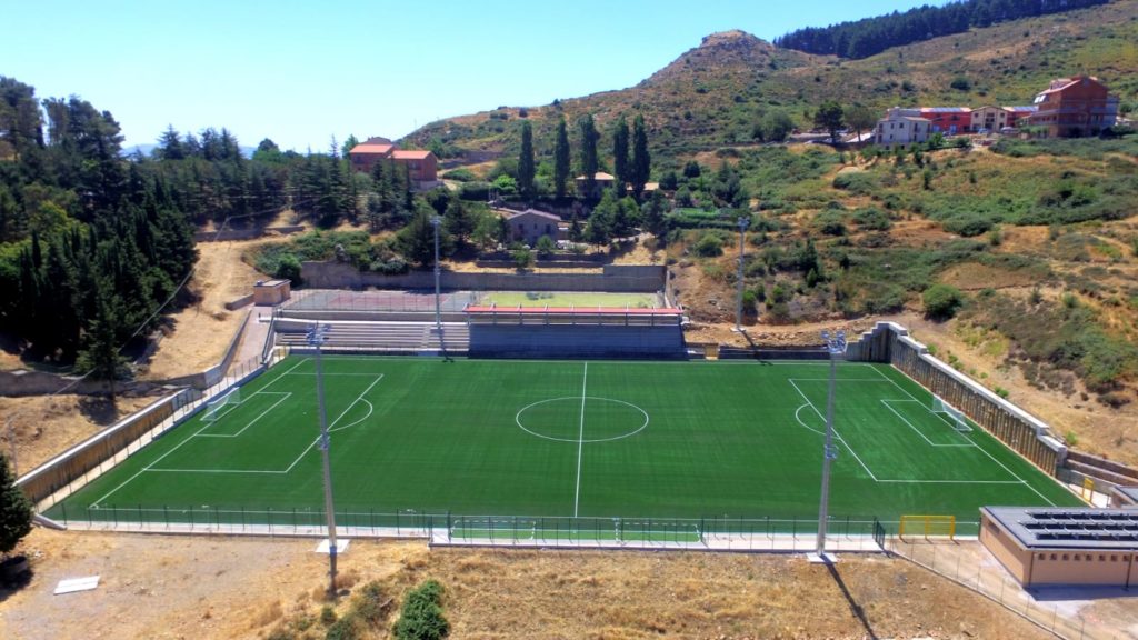 Domani l’inaugurazione del nuovo stadio di Geraci Siculo