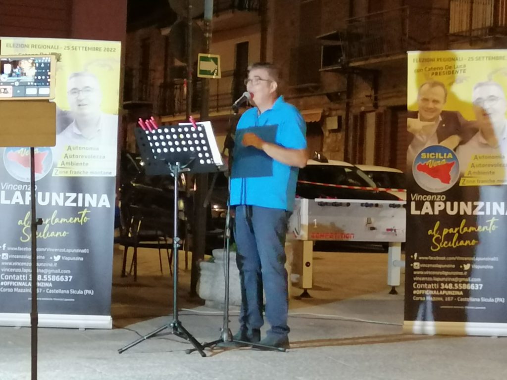 Elezioni regionali, Vincenzo Lapunzina sarà a Petralia Sottana e Petralia Soprana