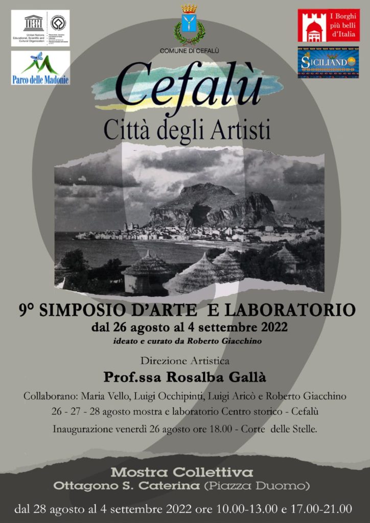 Cefalù, si inaugura la IX edizione del Simposio d’arte e Laboratorio