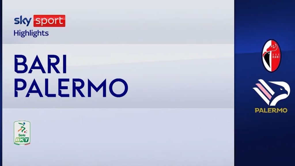 Il Palermo pareggia a Bari (1-1),i gol