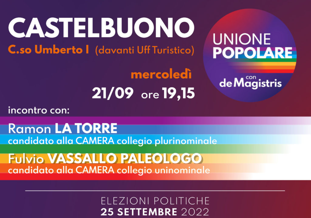 A Castelbuono,comizio di Unione Popolare