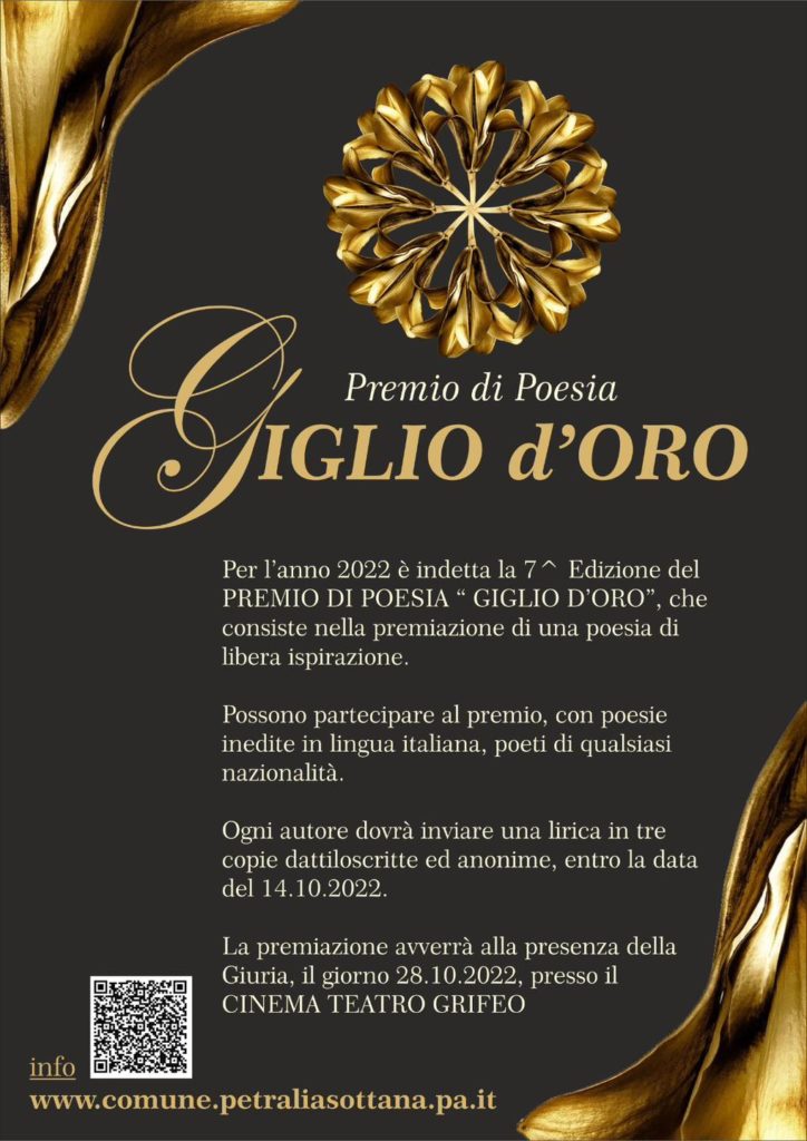 7^ Edizione del Premio di Poesia “Giglio d’Oro”