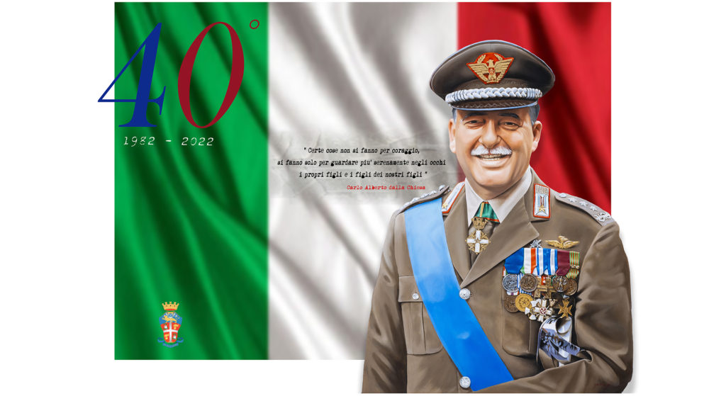 Commemorazioni per il 40° anniversario dell’eccidio del Generale Carlo Alberto dalla Chiesa