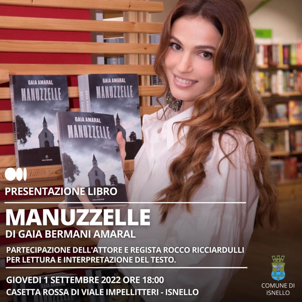 Isnello,presentazione del libro “Manuzzelle” di e con Gaia Bermani Amaral