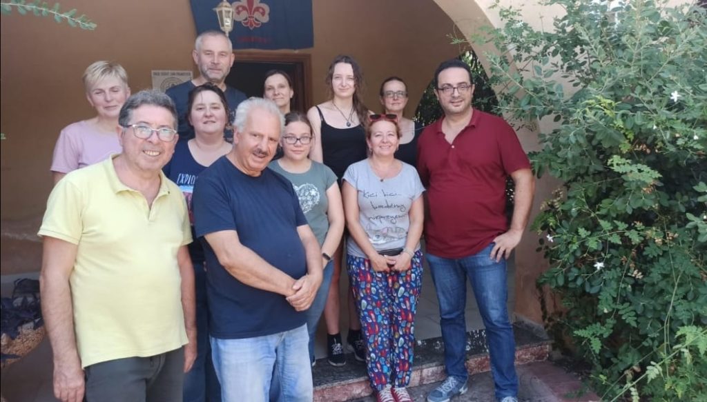 La Base Scout San Francesco ospita  un gruppo di ricercatori ed archeologi polacchi