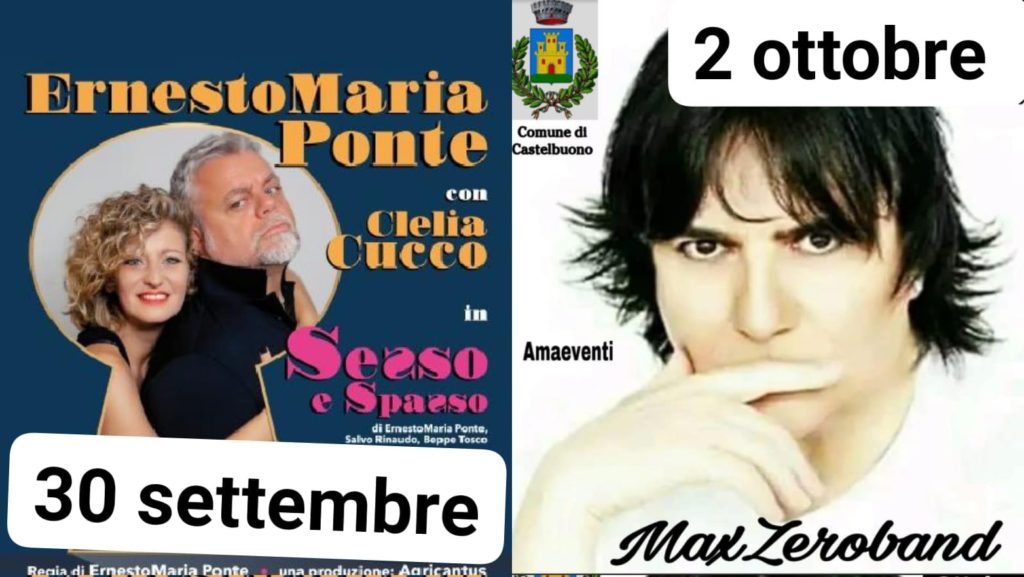 ERNESTO MARIA PONTE & CLELIA CUCCO e la CORRIDA   questo week end a Castelbuono