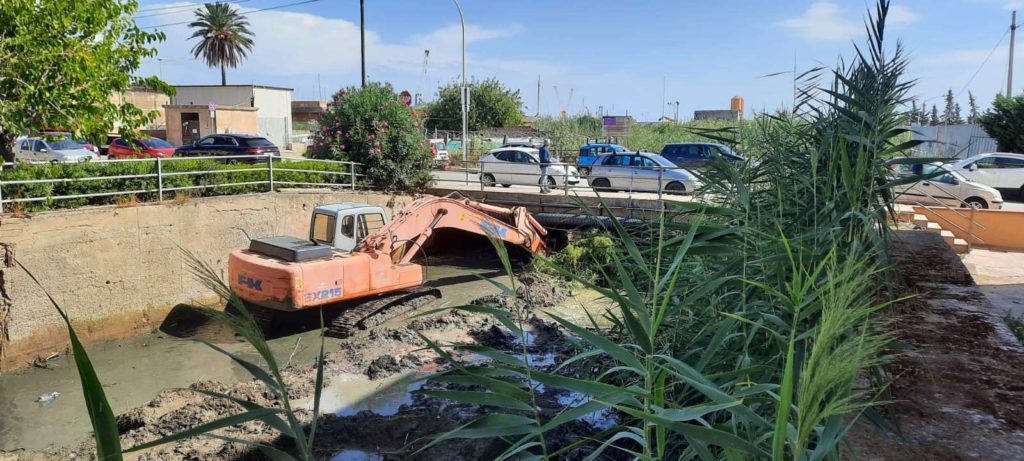 La Regione interviene a Termini per sistemare il torrente Barratina
