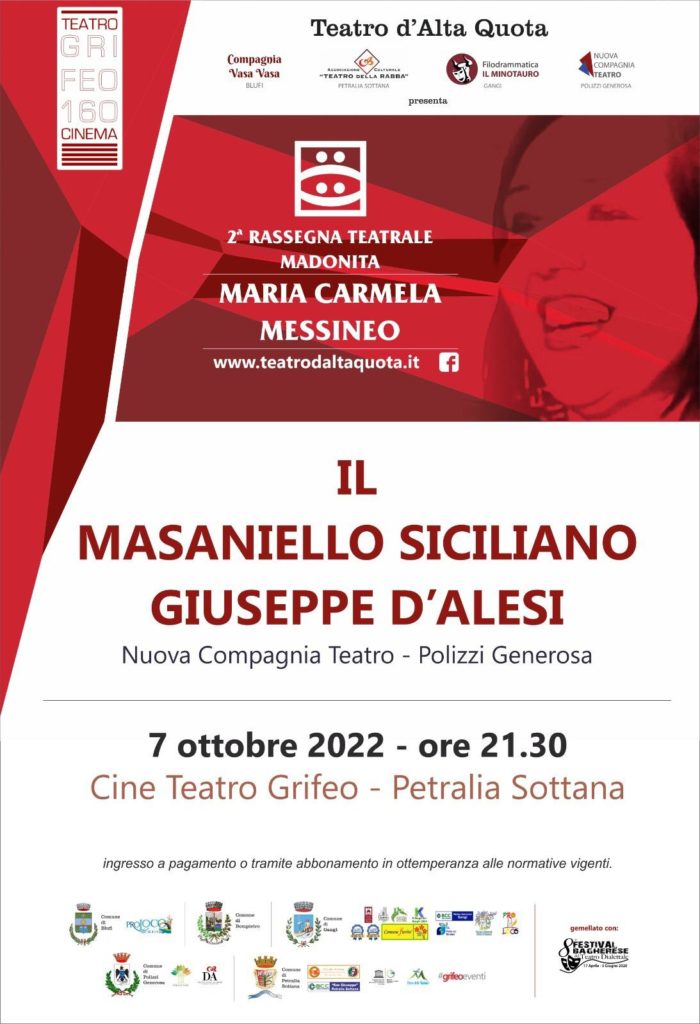 Teatro, in scena “Il Masaniello Siciliano” a cura della Nuova Compagnia Teatro di Polizzi Generosa