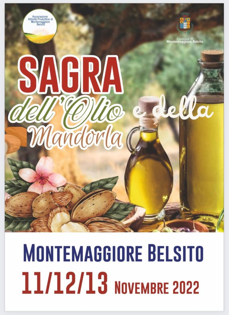 Montemaggiore Belsito prepara la sagra dell’olio e della mandorla