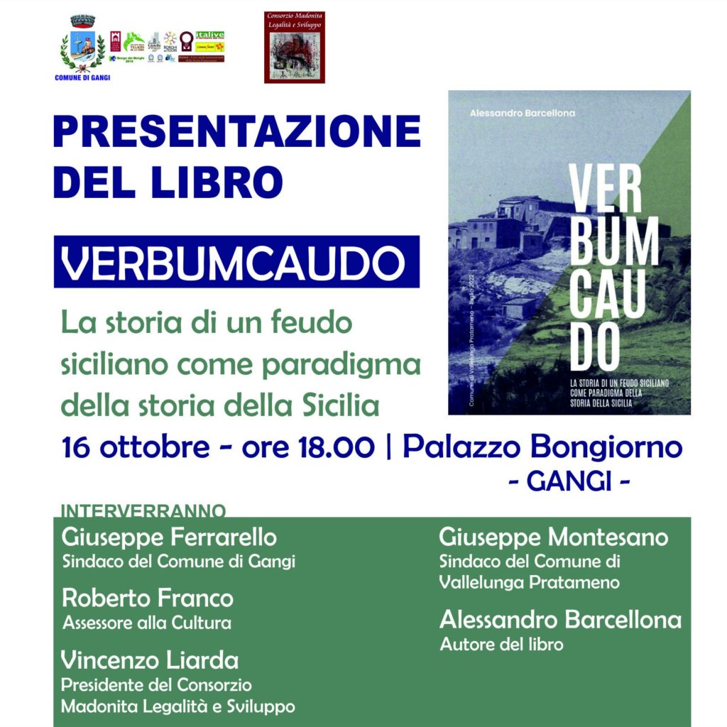 Gangi, presentazione libro su Verbumcaudo