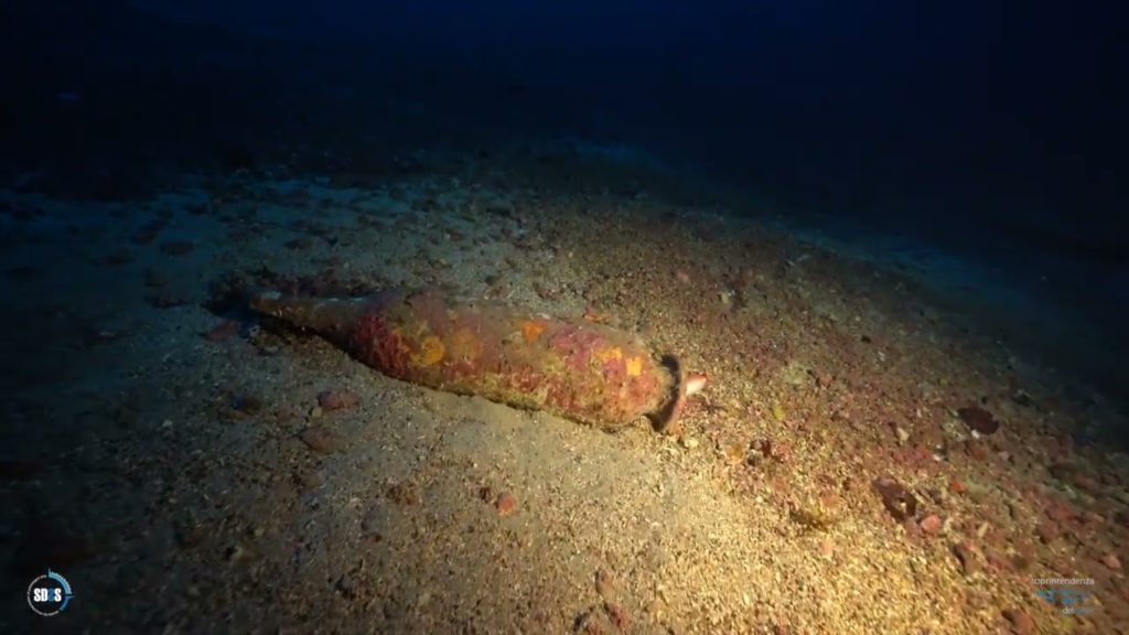 Pantelleria, individuato a 130 metri di profondità un sito subacqueo con oltre 300 anfore di epoca punica
