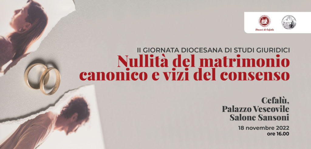 <strong>“Nullità del matrimonio canonico e vizi del consenso”. A Cefalù la II Giornata diocesana di Studi Giuridici</strong>