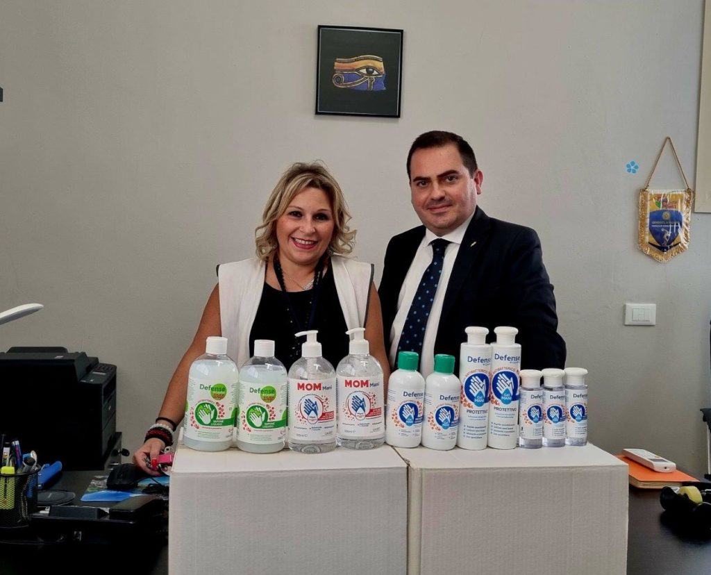 La “Giorgio La Pira Cooperativa Sociale Onlus” dona 10.000 confezioni di gel e sapone liquido igienizzante mani