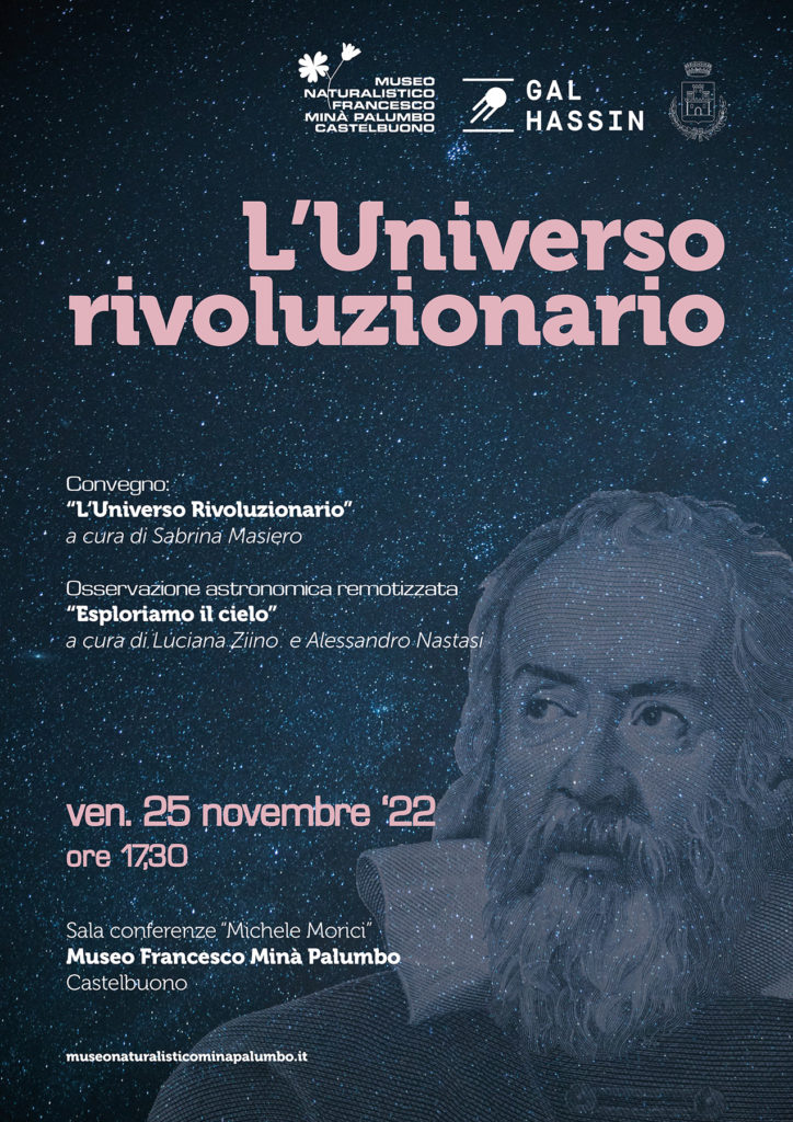 “L’Universo rivoluzionario”,al Museo Minà Palumbo, convegno e osservazione astronomica con il Gal Hassin