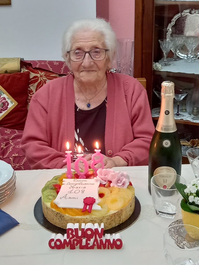 108 anni per la signora Maria  di Petralia Sottana