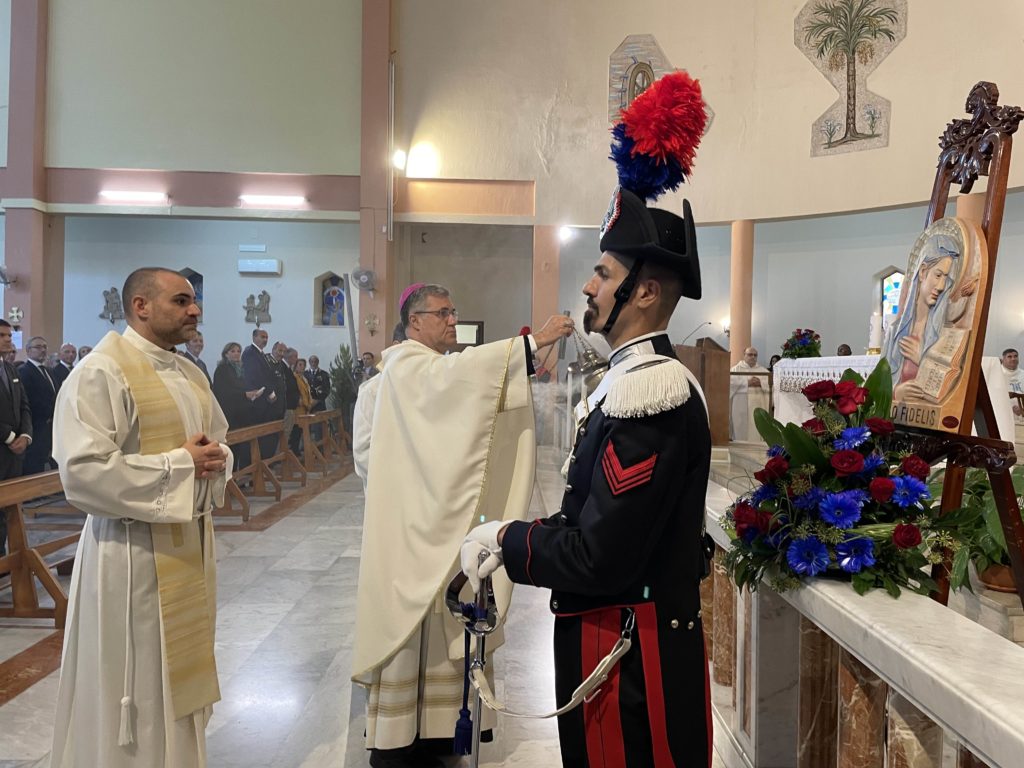 Celebrazione della “Virgo Fidelis” patrona dell’Arma dei Carabinieri