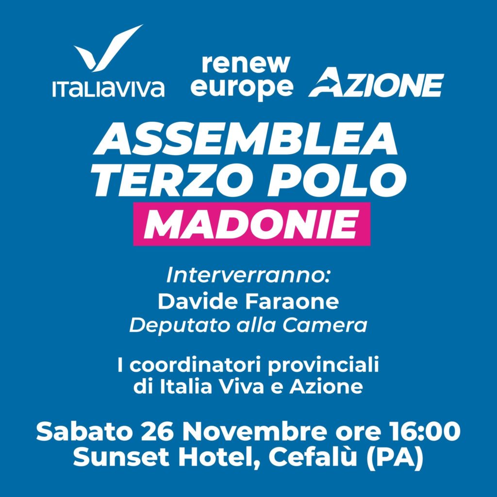 Il terzo polo si organizza anche sulle Madonie