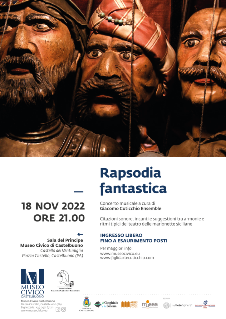 Museo Civico, Concerto musicale a cura di Giacomo Cuticchio Ensemble