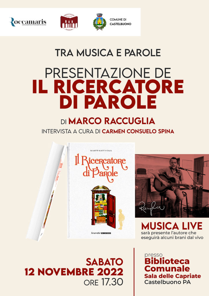Alla biblioteca Comunale di Castelbuono “Il Ricercatore di Parole” di Marco Raccuglia