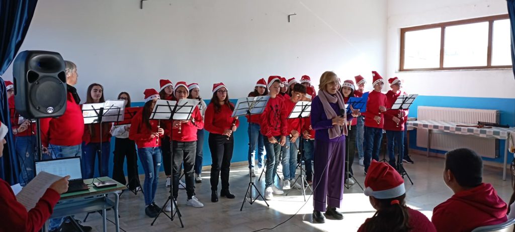 Concerto di flauti degli alunni della scuola media di Blufi