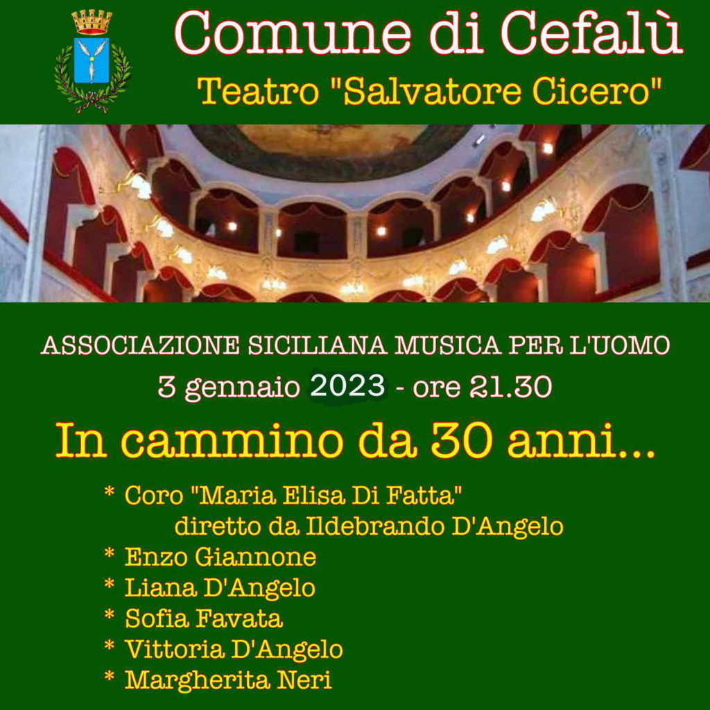 A Cefalù Musica per l’Uomo, in cammino da 30 anni