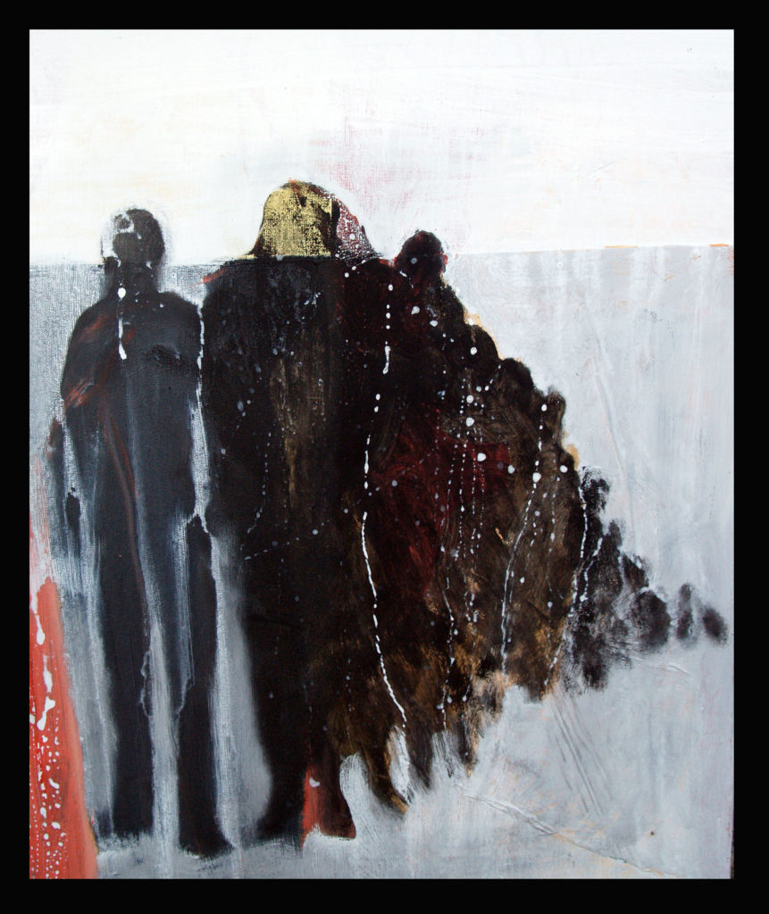Termini Imerese, inaugurazione della mostra di pittura “Clandestini” di Michele Iacono