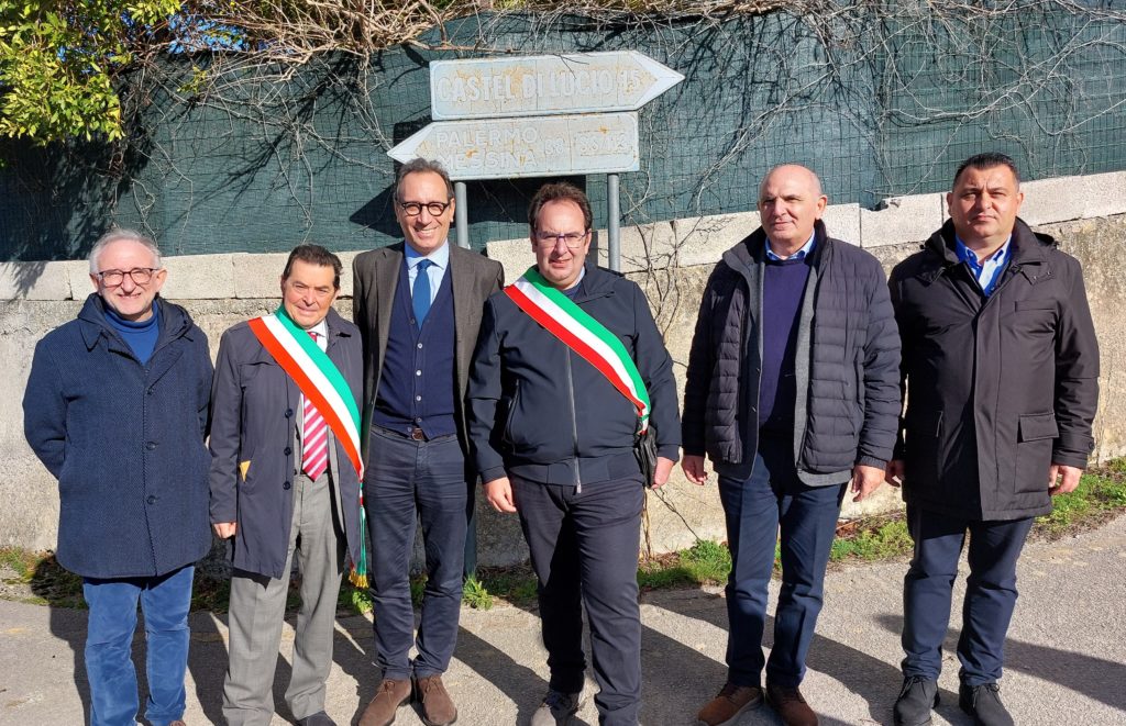 Gangi, l’assessore Aricò consegna i lavori della Gangi – Castel di Lucio